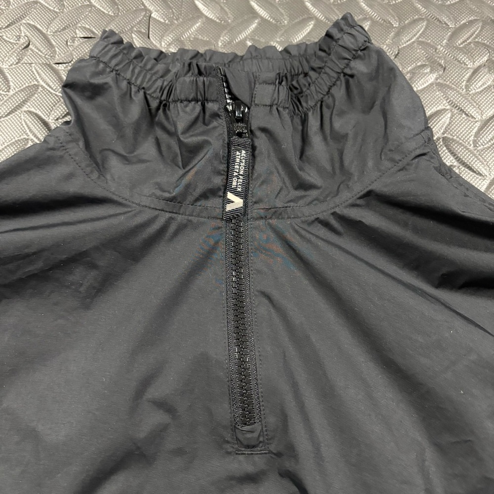 Athleta Girl Allison Felix Black Windbreaker Jacket Youth L 12 - Picture 5 of 12